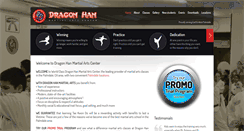 Desktop Screenshot of dragonhan.com